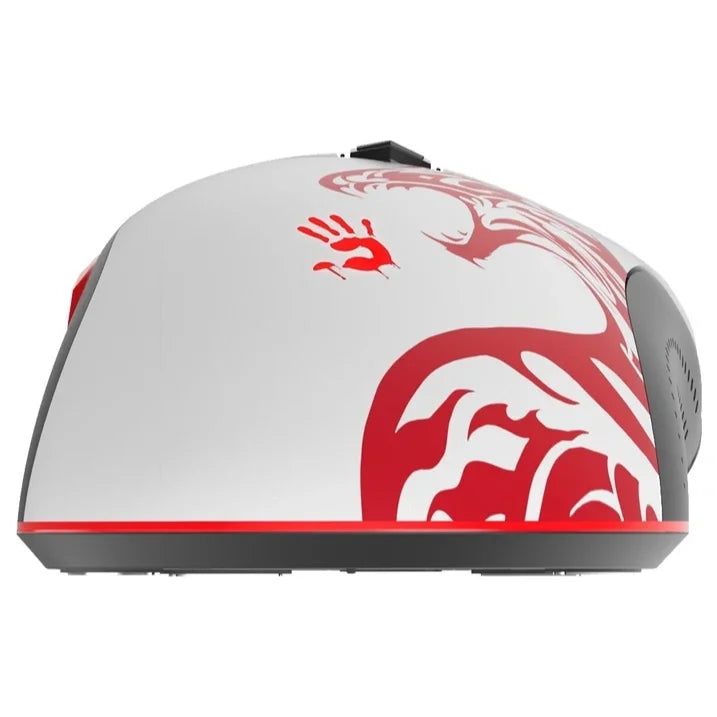 Bloody R90 Plus Naraka 2.4G Wireless Gaming Mouse, BC3332-S Sensor, 100-5,000 CPI, 8 Programmable Buttons, 1ms Key Response