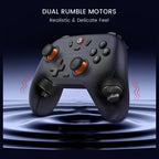 GameSir NOVA Lite Multiplatform Controller, Hall Effect Sticks, Tri-Mode Connectivity, Turbo Function, Multi-Function M Button, Space Purple