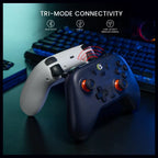 GameSir NOVA Lite Multiplatform Controller, Hall Effect Sticks, Tri-Mode Connectivity, Turbo Function, Multi-Function M Button, Space Purple