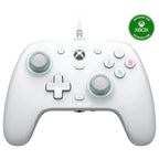 GameSir G7 SE Wired Controller, Hall Effect Joysticks and Hall Triggers, 2 Custom Backbuttons, 3.5mm Audio Jack, for Xbox Series X|S Xbox One and Windows 10/11, White