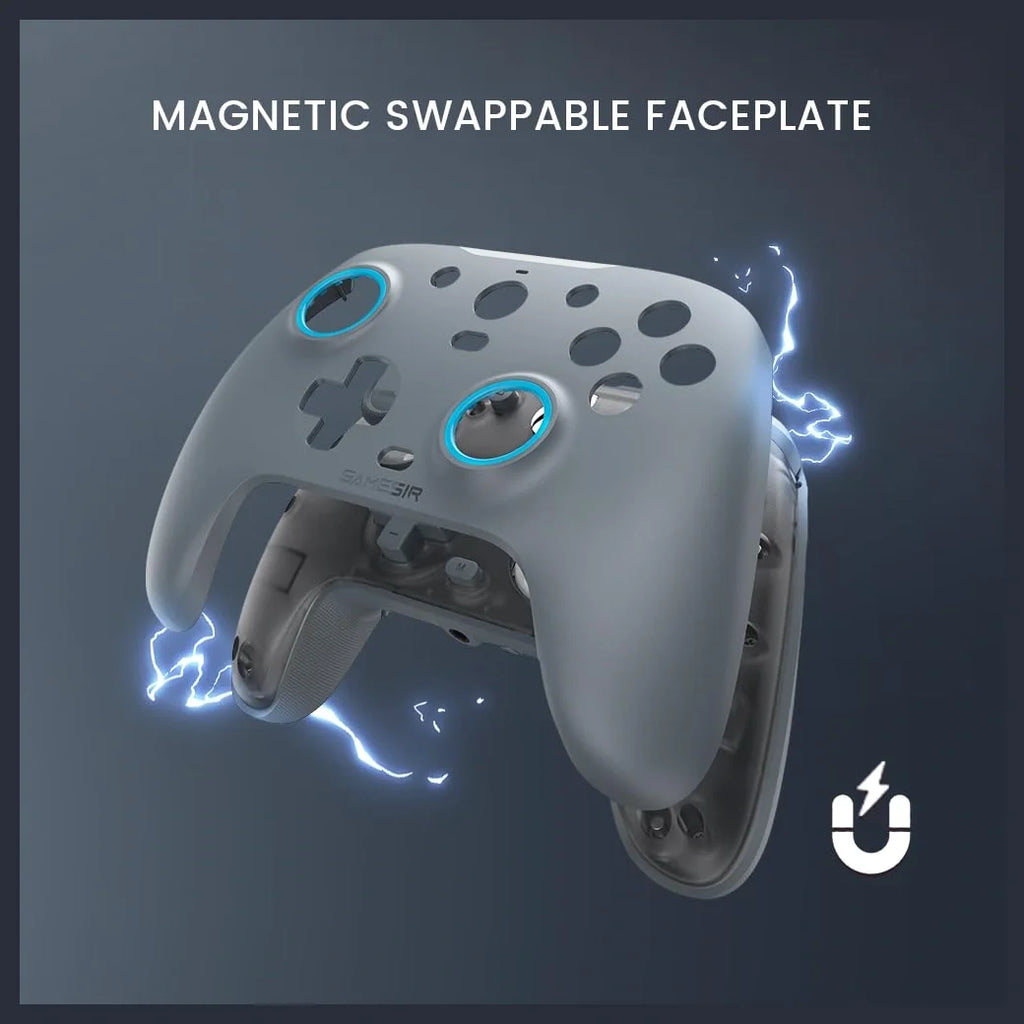 GameSir G7 SE Wired Controller, For Xbox Series X and S, Xbox One and Windows 10 and 11, Hall Effect Joysticks and Hall Triggers, 3.5mm Audio, Sporty Gray
