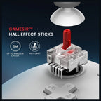 GameSir G7 HE Wired Xbox Controller, Hall Effect Sticks And Hall Effect Magnetic Triggers, Microswitch Face Buttons, 3.5mm Headphone Jack And Microphone Mute Button, White