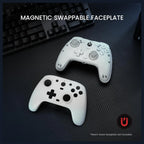 GameSir G7 HE Wired Xbox Controller, Hall Effect Sticks And Hall Effect Magnetic Triggers, Microswitch Face Buttons, 3.5mm Headphone Jack And Microphone Mute Button, White