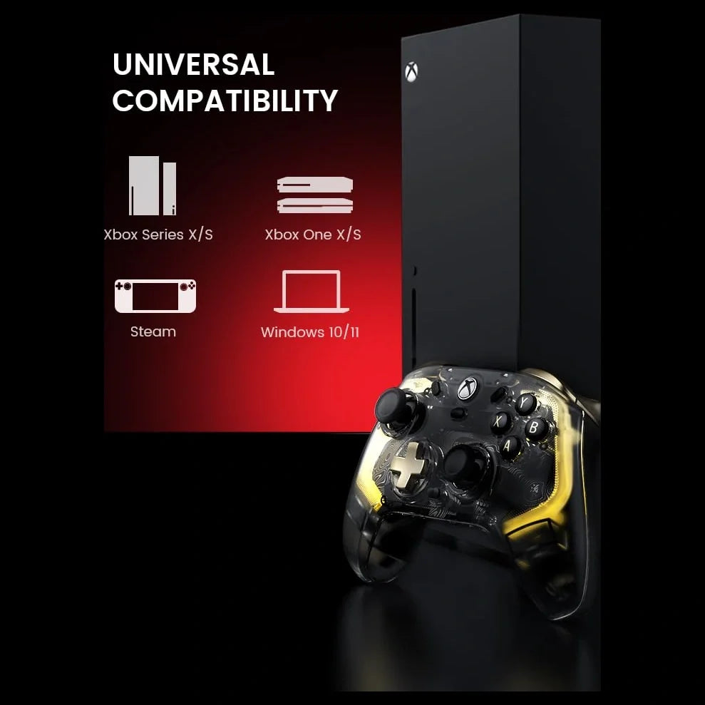 GameSir Kaleid Flux Enhanced Wired Controller for Xbox, RGB Lighting, Hall Effect Joystick, Compatible with Xbox Series X|S, Xbox One and Windows 10/11 PC