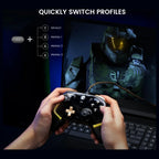 GameSir Kaleid Flux Enhanced Wired Controller for Xbox, RGB Lighting, Hall Effect Joystick, Compatible with Xbox Series X|S, Xbox One and Windows 10/11 PC