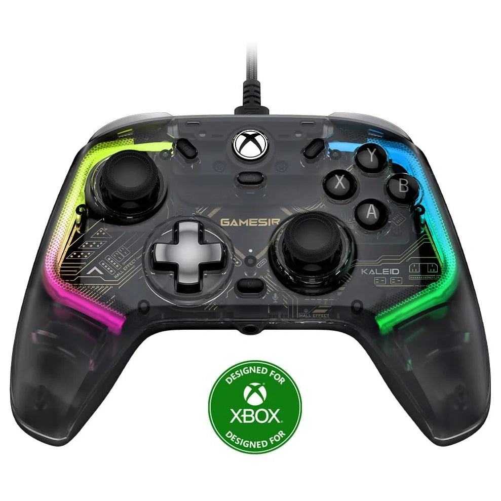 GameSir KALEID Wired Controller, Hall Effect Joysticks and Hall Trigger, Plug and Play, Xbox Series X|S, Xbox One, Windows 10/11 and Steam