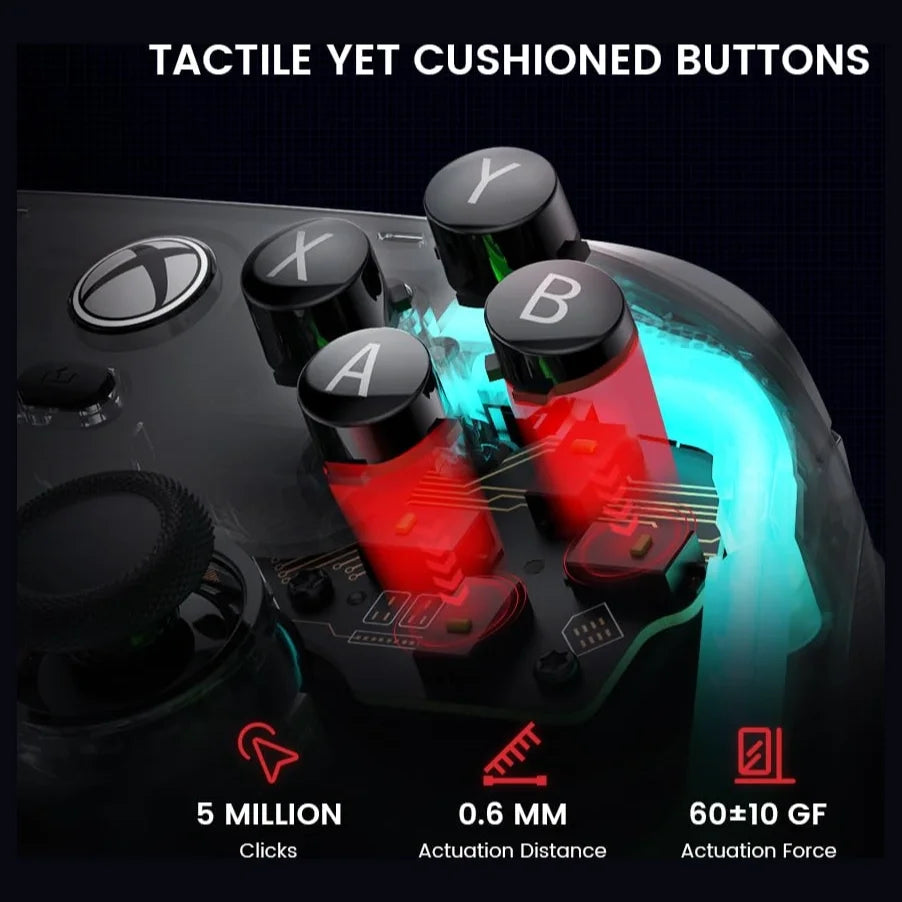 GameSir KALEID Wired Controller, Hall Effect Joysticks and Hall Trigger, Plug and Play, Xbox Series X|S, Xbox One, Windows 10/11 and Steam