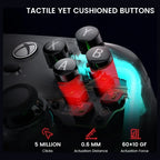 GameSir KALEID Wired Controller, Hall Effect Joysticks and Hall Trigger, Plug and Play, Xbox Series X|S, Xbox One, Windows 10/11 and Steam