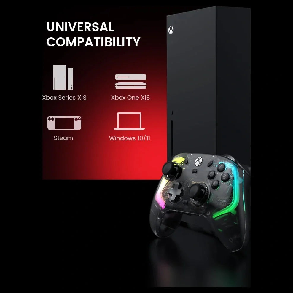 GameSir KALEID Wired Controller, Hall Effect Joysticks and Hall Trigger, Plug and Play, Xbox Series X|S, Xbox One, Windows 10/11 and Steam