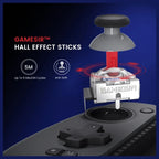 GameSir G8 Plus Bluetooth Mobile Game Controller, Hall Effect Joysticks and Hall Trigger, 6-Axis Gyroscope, Dual Motor Vibration, Interchangeable Magnetic Components