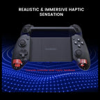 GameSir G8 Plus Bluetooth Mobile Game Controller, Hall Effect Joysticks and Hall Trigger, 6-Axis Gyroscope, Dual Motor Vibration, Interchangeable Magnetic Components