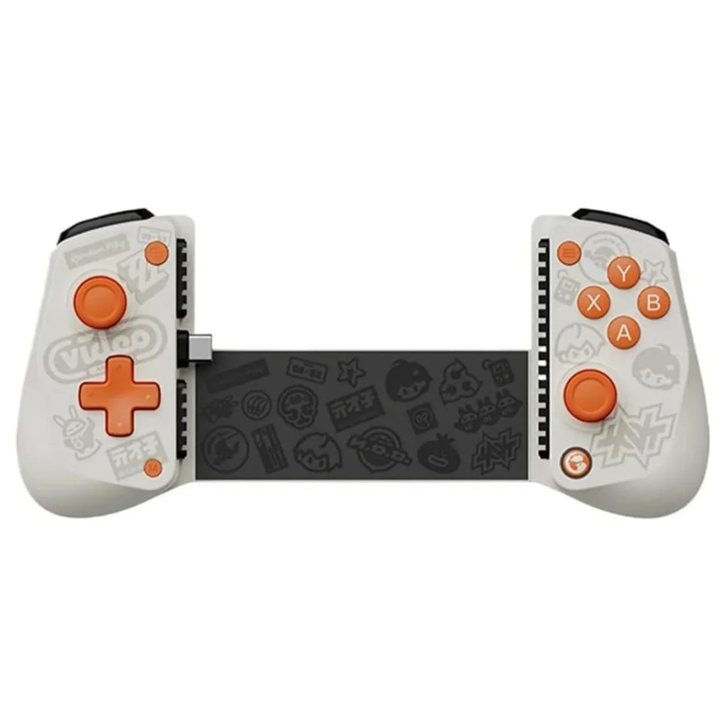 GameSir X5 Lite ZENLESS Type-C Mobile Gaming Controller, Hall Effect Sticks, Pass-Through Charging, Turbo Function, Software Customization, Moon White