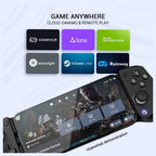 GameSir X5 Lite Mobile Gaming Controller for Android, Hall Effect Joystick, Stretchable up to 213mm, Type-C Connection, Pass-through Charging, Black