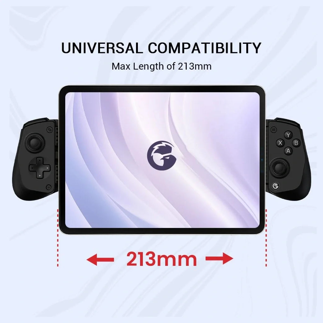 GameSir X5 Lite Mobile Gaming Controller for Android, Hall Effect Joystick, Stretchable up to 213mm, Type-C Connection, Pass-through Charging, Black