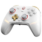GameSir Cyclone 2 Multiplatform Wireless Controller, TMR Electromagnetic Joysticks, Hall Effect Switch Triggers, 1000Hz Report Rate, 6-Axis Gyro, White