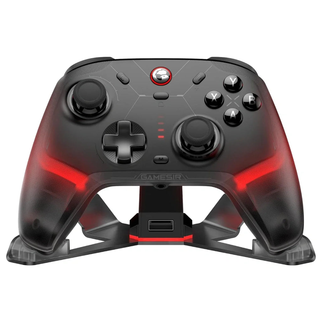 GameSir Cyclone 2 Wireless PC Controller, 1000Hz, TMR Joysticks, Hall Effect and Micro 2-in-1 Triggers, Charging Dock, Black