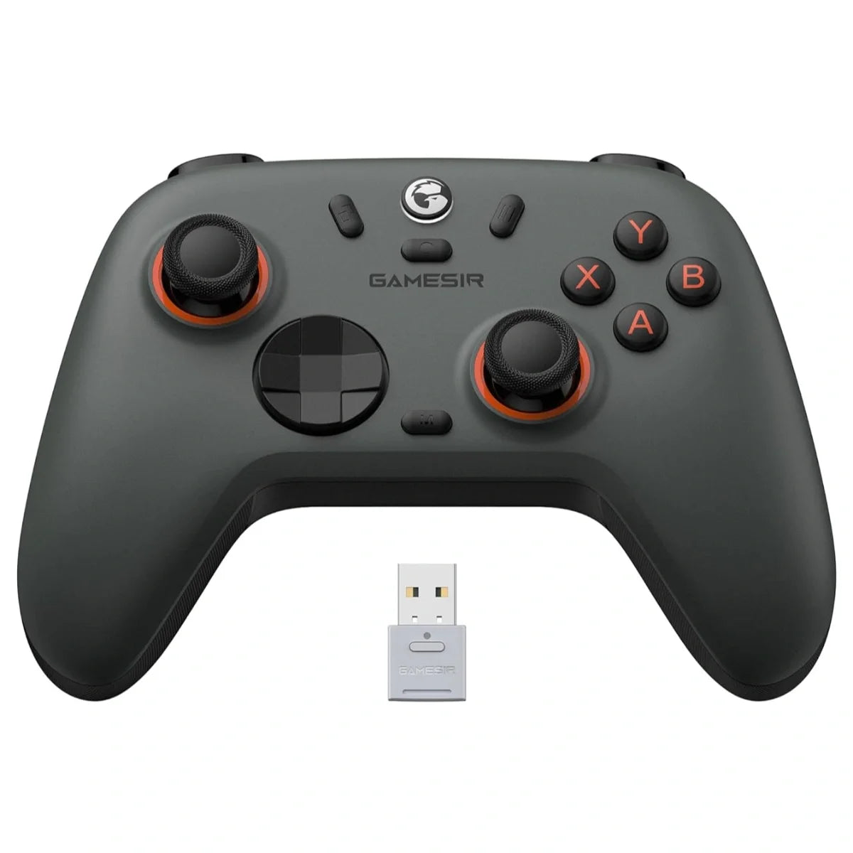 GameSir Nova Lite 2 Wireless PC Controller, Hall Effect Sticks And Triggers, 2.4G And Wired 1000Hz Polling Rate, Remappable Buttons, Grey