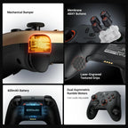 GameSir Nova Lite 2 Wireless PC Controller, Hall Effect Sticks And Triggers, 2.4G And Wired 1000Hz Polling Rate, Remappable Buttons, Champion Edition