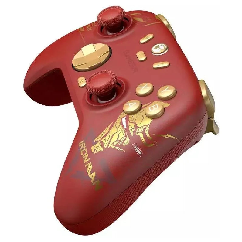 GameSir Nova 2 Lite Wireless PC Controller, Hall Effect Sticks And Triggers, 2.4G And Wired 1000Hz Polling Rate, Remappable Buttons, Compatible With PC Switch Steam Android iOS, Iron Man Edition