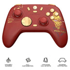 GameSir Nova 2 Lite Wireless PC Controller, Hall Effect Sticks And Triggers, 2.4G And Wired 1000Hz Polling Rate, Remappable Buttons, Compatible With PC Switch Steam Android iOS, Iron Man Edition