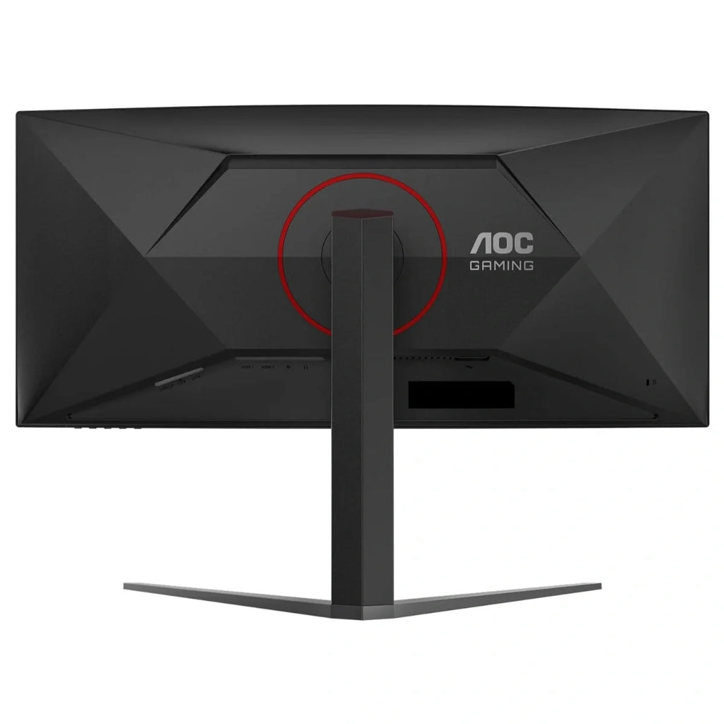 AOC CU34G4H 34 Inch Curved Gaming Monitor, 3440x1440 UWQHD VA 200Hz, 0.3ms MPRT, Adaptive-Sync and HDR Ready, DP1.4 and HDMI2.0
