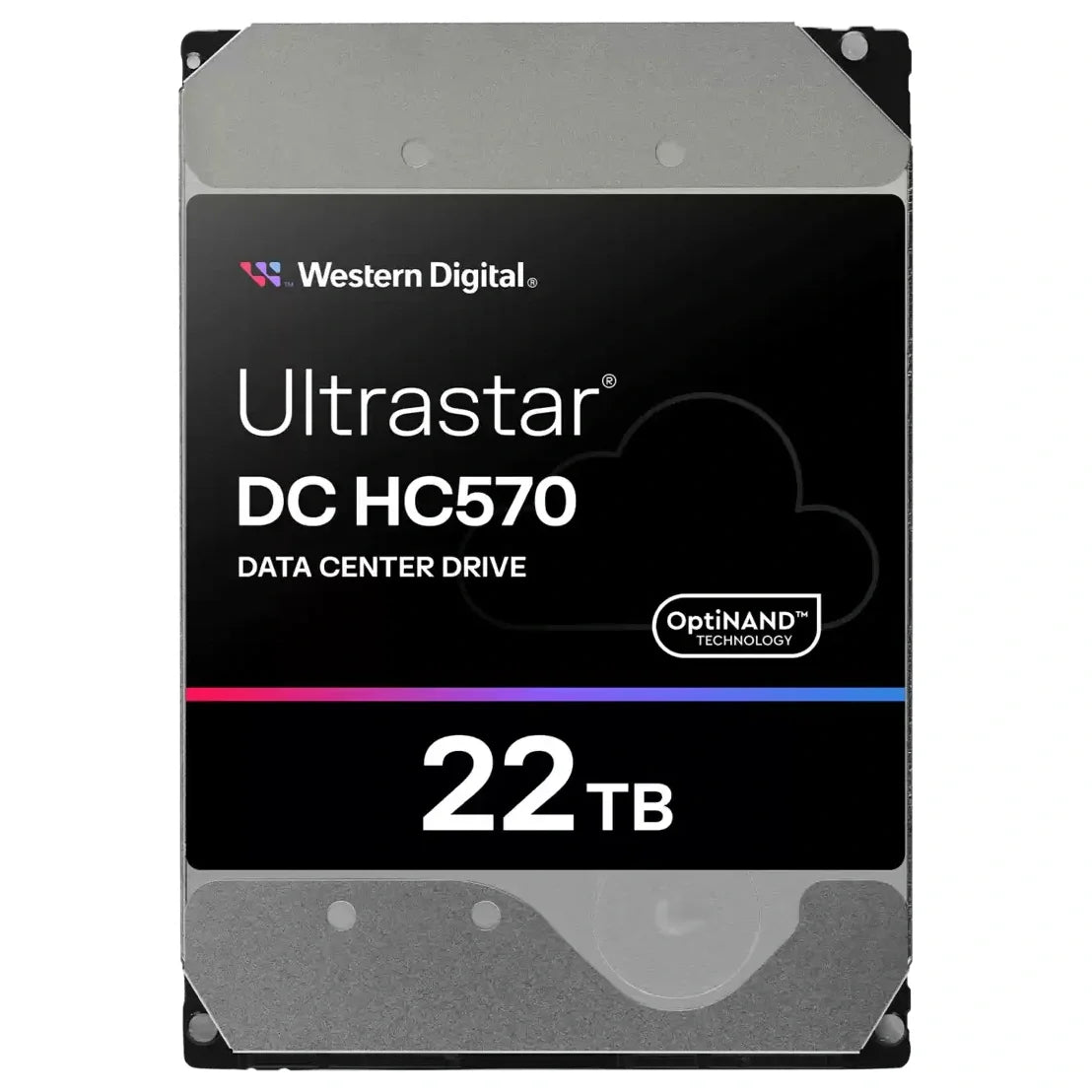 Western Digital WD Ultrastar HC570 22TB 7200RPM 3.5-Inch Desktop HDD, SATA, Up to 291MB/s, 512MB Cache, CMR, SE, 0F48155