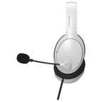 A4Tech FH280U Conference Over-Ear Headset, DSP Stereo Sound, Noise-Cancelling Mic, 40mm Speakers, Inline Remote Control, White