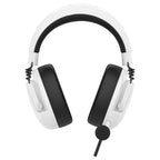 Bloody G585 Gaming Headset, 7.1 Virtual Surround Sound, 50mm Speaker Unit, Detachable Noise Cancelling Single-Directional Mic, USB Plug, White