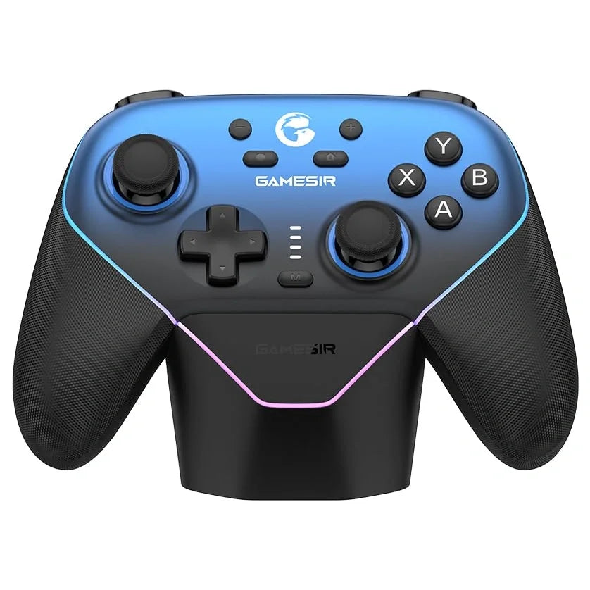 GameSir Super Nova Wireless Gaming Controller, 1000Hz Polling Rate, Hall Effect Stick and Trigger, Tri-Mode Connectivity, 1000mAh, Blue