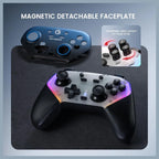 GameSir Super Nova Wireless Gaming Controller, 1000Hz Polling Rate, Hall Effect Stick and Trigger, Tri-Mode Connectivity, 1000mAh, Blue