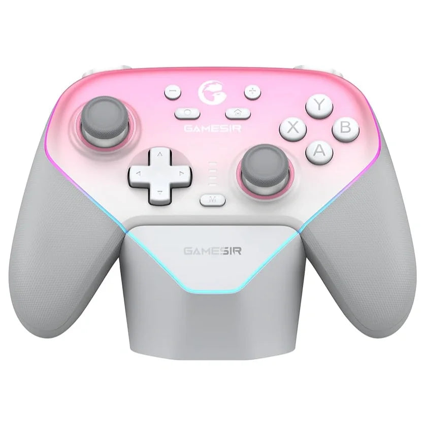 GameSir Super Nova Wireless Gaming Controller, 1000Hz Polling Rate, Hall Effect Stick and Trigger, 1000mAh Battery, Pink