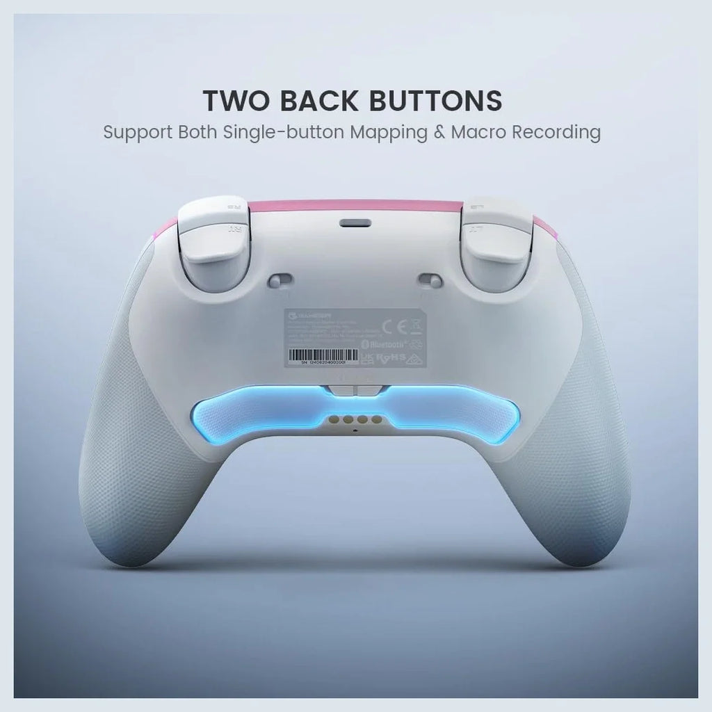 GameSir Super Nova Wireless Gaming Controller, 1000Hz Polling Rate, Hall Effect Stick and Trigger, 1000mAh Battery, Pink