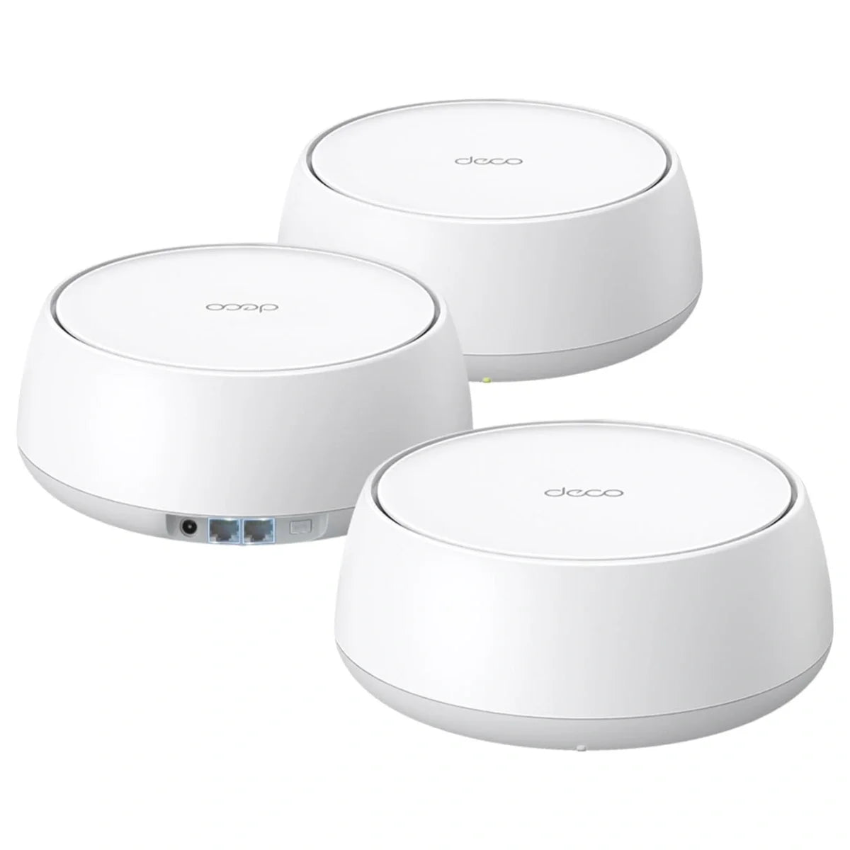 TP-Link Deco BE25 WiFi 7 Mesh Wi-Fi System, BE5000 Dual-Band 5Gbps, Covers Up To 6,600 Sq.Ft, 2x2.5G Ports, 3-Pack