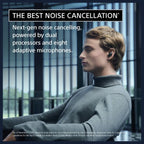 Sony WF-1000XM6 Truly Wireless Headphones, Best Noise Cancelling, HD Noise Cancelling Processor QN3e, Ultra Clear Calls, Up to 24 Hours Battery, Bluetooth, Platinum Silver