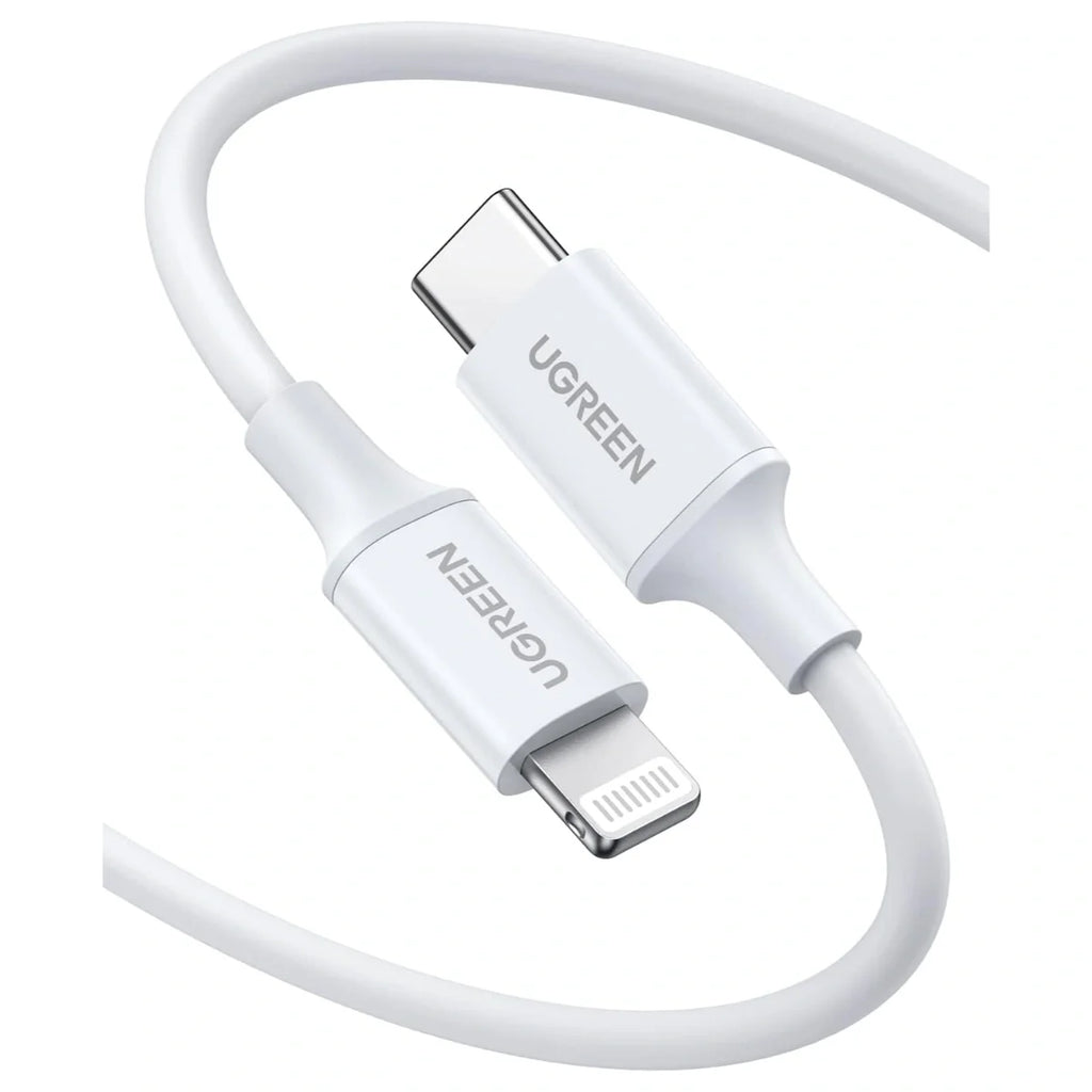 UGREEN USB C to Lightning Cable, 3.3FT 1m MFi Certified PD Fast Charging, 480Mbps Data Transfer, 10493