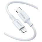 UGREEN USB C to Lightning Cable, 3.3FT 1m MFi Certified PD Fast Charging, 480Mbps Data Transfer, 10493
