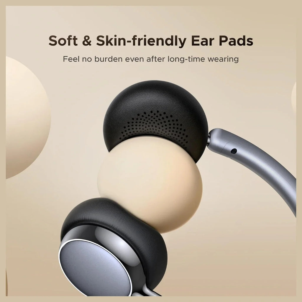 UGREEN Studio Plus Active Noise-Cancelling Headphones, Bluetooth 6.0 Over-Ear ANC, 80H Playtime, Spatial Audio, 0.08S Low Latency, Multi-Point Connection, 75630
