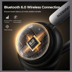 UGREEN Studio Plus Active Noise-Cancelling Headphones, Bluetooth 6.0 Over-Ear ANC, 80H Playtime, Spatial Audio, 0.08S Low Latency, Multi-Point Connection, 75630
