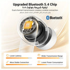 UGREEN HiTune T3 Pro Bluetooth 5.4 Earbuds, Active Noise Cancellation 38dB, 4 Mics ENC Clear Calls, 10mm Dynamic Speaker, 30H Playtime USB C Fast Charging, IPX5 Waterproof, App Customization, 2 Devices Connection, 35725 WS206