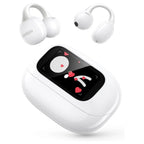 UGREEN ClipBuds Magic Open-Ear Wireless Earbuds, Smart Touchscreen With Custom Wallpaper, Bluetooth 5.4, 30H Playtime, 12mm Bio-Diaphragm Stereo Sound, IPX5 Waterproof, 55136 WS208
