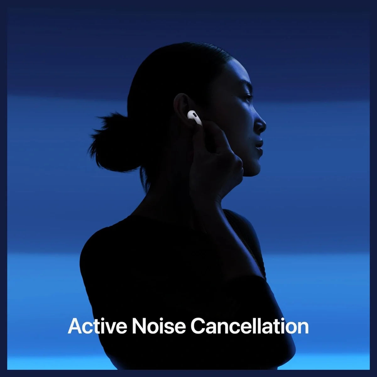 Apple AirPods 4 ANC Wireless Earbuds, Active Noise Cancellation, Adaptive Audio and Transparency Mode, Personalized Spatial Audio, USB-C Charging Case, Wireless Charging, H2 Chip, MXP93