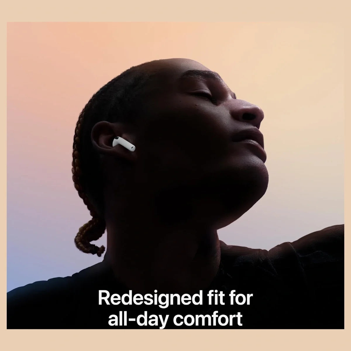 Apple AirPods 4 ANC Wireless Earbuds, Active Noise Cancellation, Adaptive Audio and Transparency Mode, Personalized Spatial Audio, USB-C Charging Case, Wireless Charging, H2 Chip, MXP93