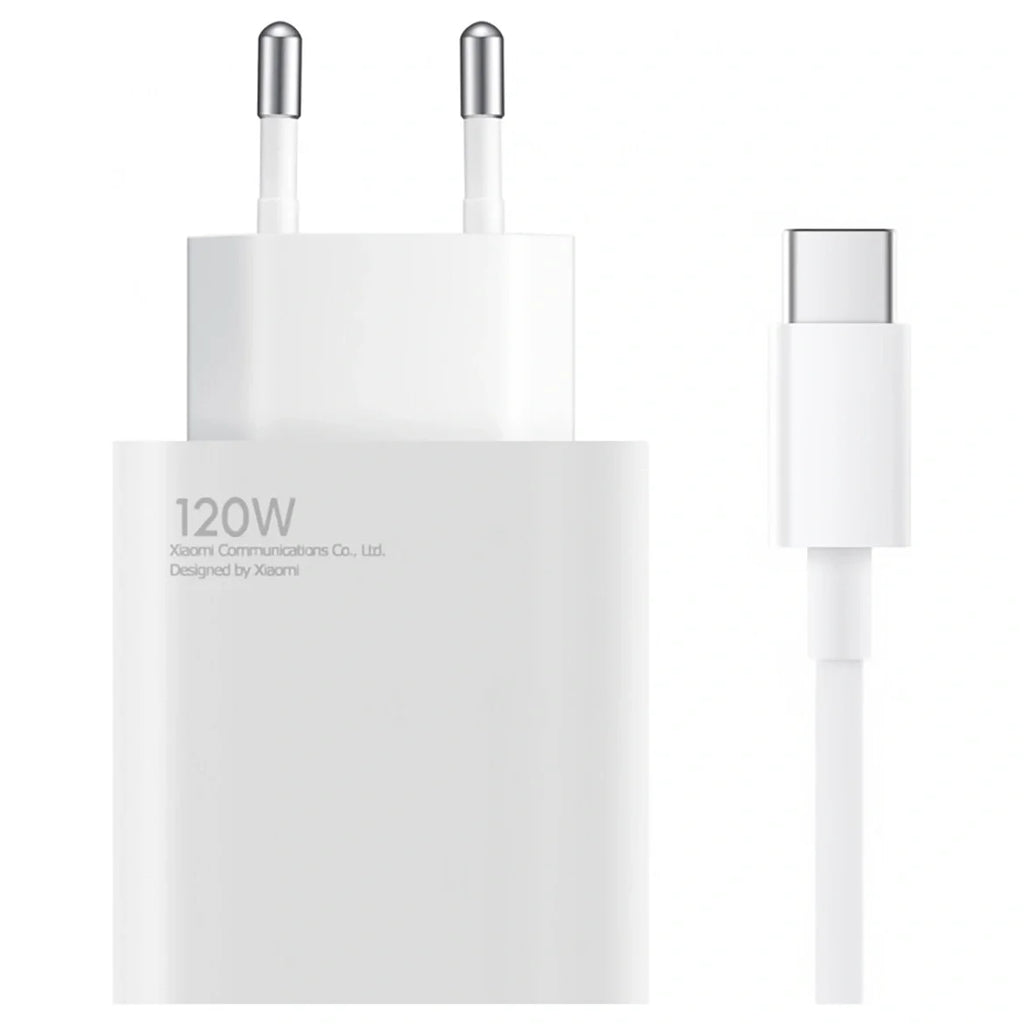 Xiaomi 120W HyperCharge Combo (Type-A), 120W Max Output, Smart Protection, More Compatibility, Safety and Security, Simple Style, MDY-14-EE