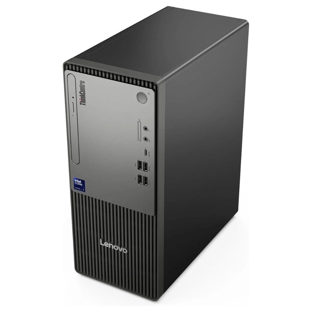 Lenovo ThinkCentre NEO 50T Gen 6 Tower Desktop, Intel Core Ultra 7 265 Up To 5.3GHz, 8GB DDR5-5600 RAM, 512GB PCIe 4.0 NVMe SSD, Integrated Intel Graphics, Black, 13BD001SGP (Official Warranty)
