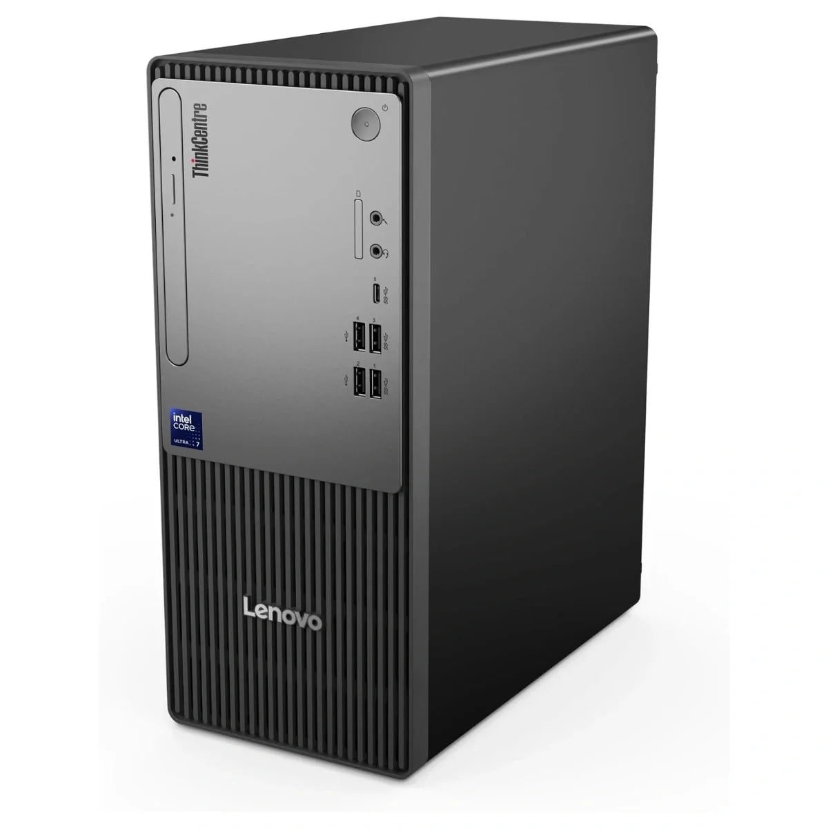 Lenovo ThinkCentre NEO 50T Gen 6 Tower Desktop, Intel Core Ultra 7 265 Up To 5.3GHz, 8GB DDR5-5600 RAM, 512GB PCIe 4.0 NVMe SSD, Integrated Intel Graphics, Black, 13BD001SGP (Official Warranty)