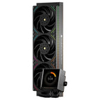 Thermalright Peerless Vision 360 UB ARGB 360mm CPU Liquid Cooler, 3.95" LCD 480x480 Square Screen, Wireless Splicing Fans, Black