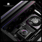 Thermalright Peerless Vision 360 UB ARGB 360mm CPU Liquid Cooler, 3.95" LCD 480x480 Square Screen, Wireless Splicing Fans, Black