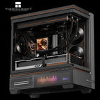 Thermalright Peerless Vision 360 UB ARGB 360mm CPU Liquid Cooler, 3.95" LCD 480x480 Square Screen, Wireless Splicing Fans, Black