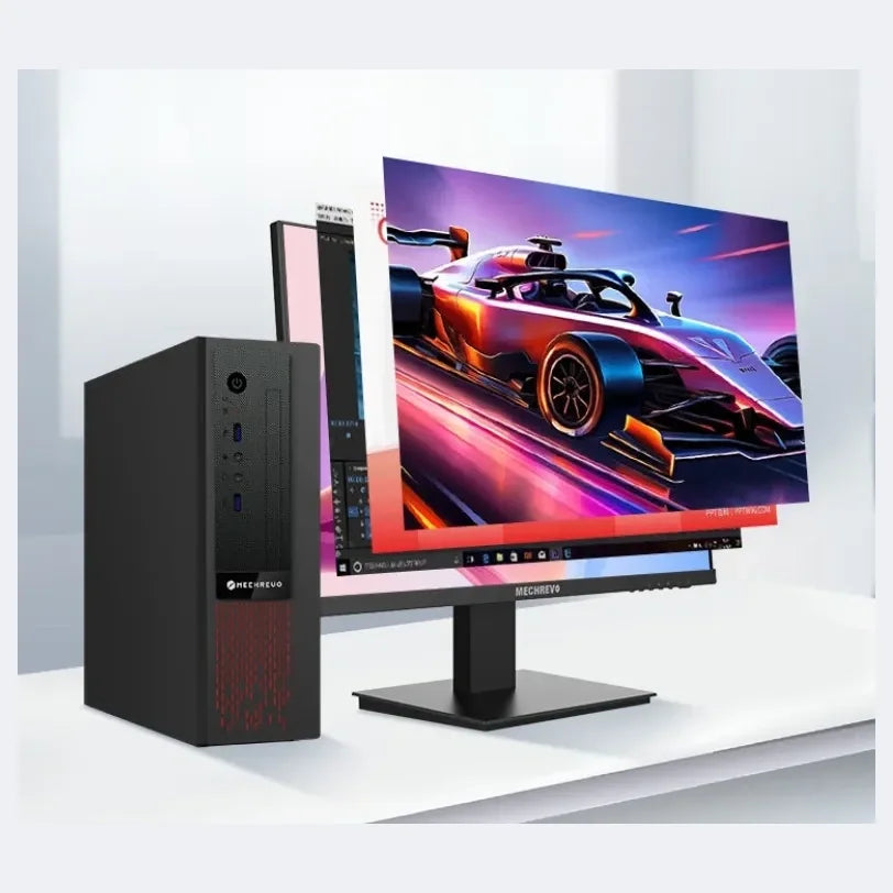 Mechrevo P7 Desktop PC, Intel Core i5-13420H, 16GB DDR4 RAM, 512GB SSD, Intel UHD Graphics, Windows 11 Pro, 23.8" FHD Mechrevo V2400 LED Display Bundle