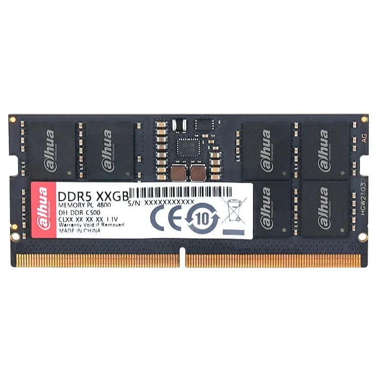 DAHUA C500 Series DDR5 8GB SO-DIMM Laptop Memory, 5600MT/s, CL46, 1.1V, DHI-DDR-C500S8G56